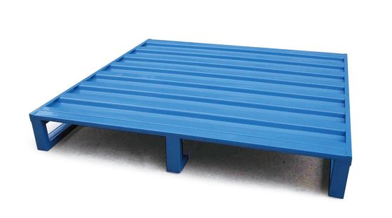 Truy cập 4 chiều Pallet thép nặng mạ kẽm 1250 * 1150mm