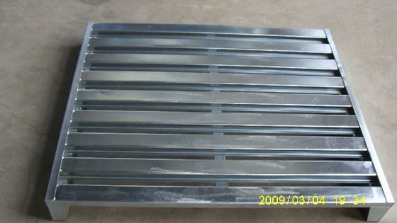 Truy cập 4 chiều Pallet thép nặng mạ kẽm 1250 * 1150mm