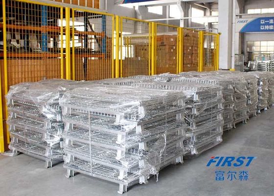 Vận chuyển 5/1 Khả năng xếp chồng lên nhau Hộp lưới thép mạ kẽm RAL