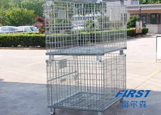 Hội thảo Vận chuyển Lồng lưu trữ kim loại 6.4mm Thép Q235 có thể di chuyển