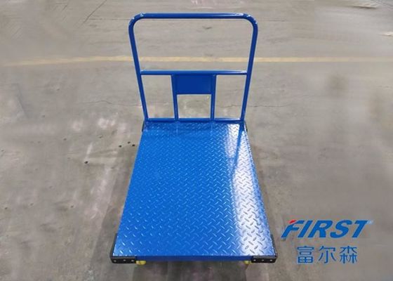 Logistics Blue 300KG 500 * 700mm Xe đẩy nền thép