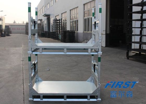 Pallet thép 1,5T xếp chồng 4 lớp mạ kẽm ISO