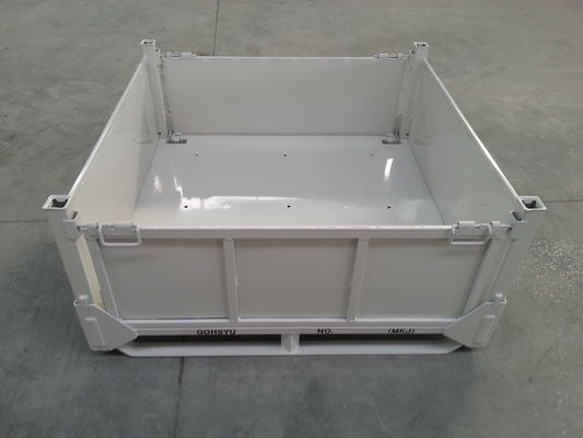 Siêu thị 50 * 50mm Lưới 0,6mm Lồng kim loại có thể thu gọn