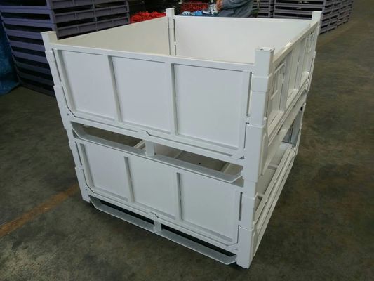 Siêu thị 50 * 50mm Lưới 0,6mm Lồng kim loại có thể thu gọn