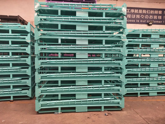 Tiếp cận ngã ba 50 * 100mm Lưới 6,0mm Dây kim loại Lồng Pallet