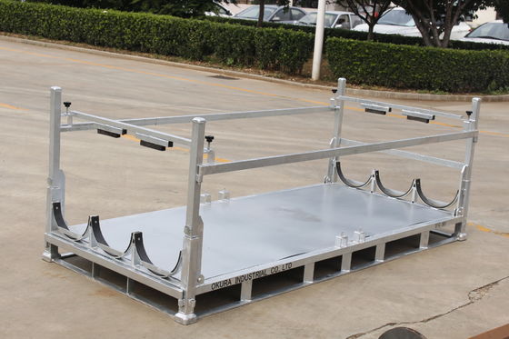 Pallet thép kẽm nhúng nóng 1500KGS có thể gập lại