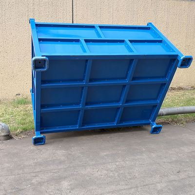 Logistics Vận chuyển 150KGS Công suất 1.0mm Lồng Pallet thép