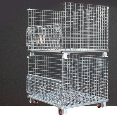 CE RAL Bột tráng 1000KG Hộp chứa lưới gấp