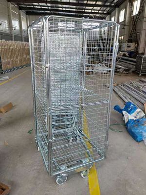 Thùng chứa con lăn nhẹ mạ kẽm nhúng nóng