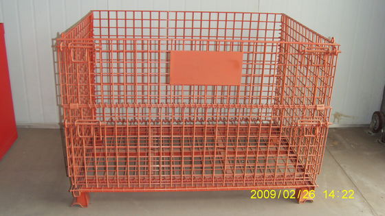CE RAL Bột tráng 1000KG Hộp chứa lưới gấp