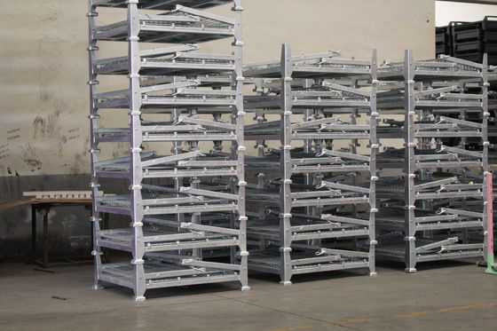 Siêu thị 50 * 100mm Lưới 6,0mm Dây kim loại Lồng lưu trữ